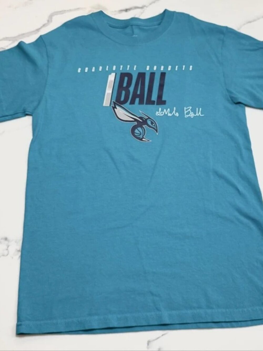 Charlotte Hornets LaMelo Ball I Ball Teal T-Shirt S